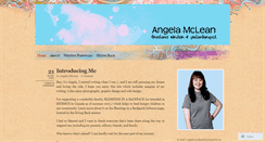 Desktop Screenshot of angelamclean.ca